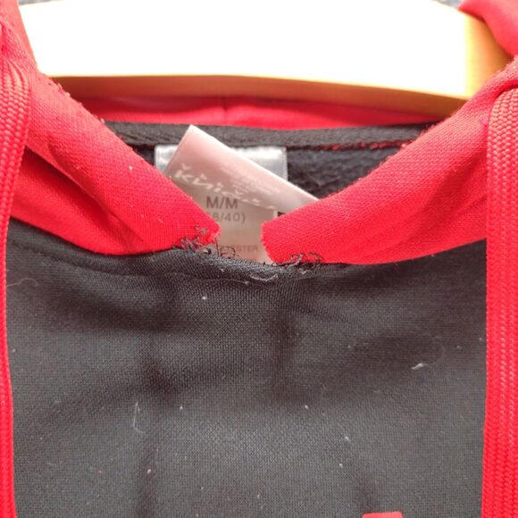 Knights Apparel Men's Indiana Hoosiers Pullover Drawstring Hoodie Red Black M - Picture 4 of 13